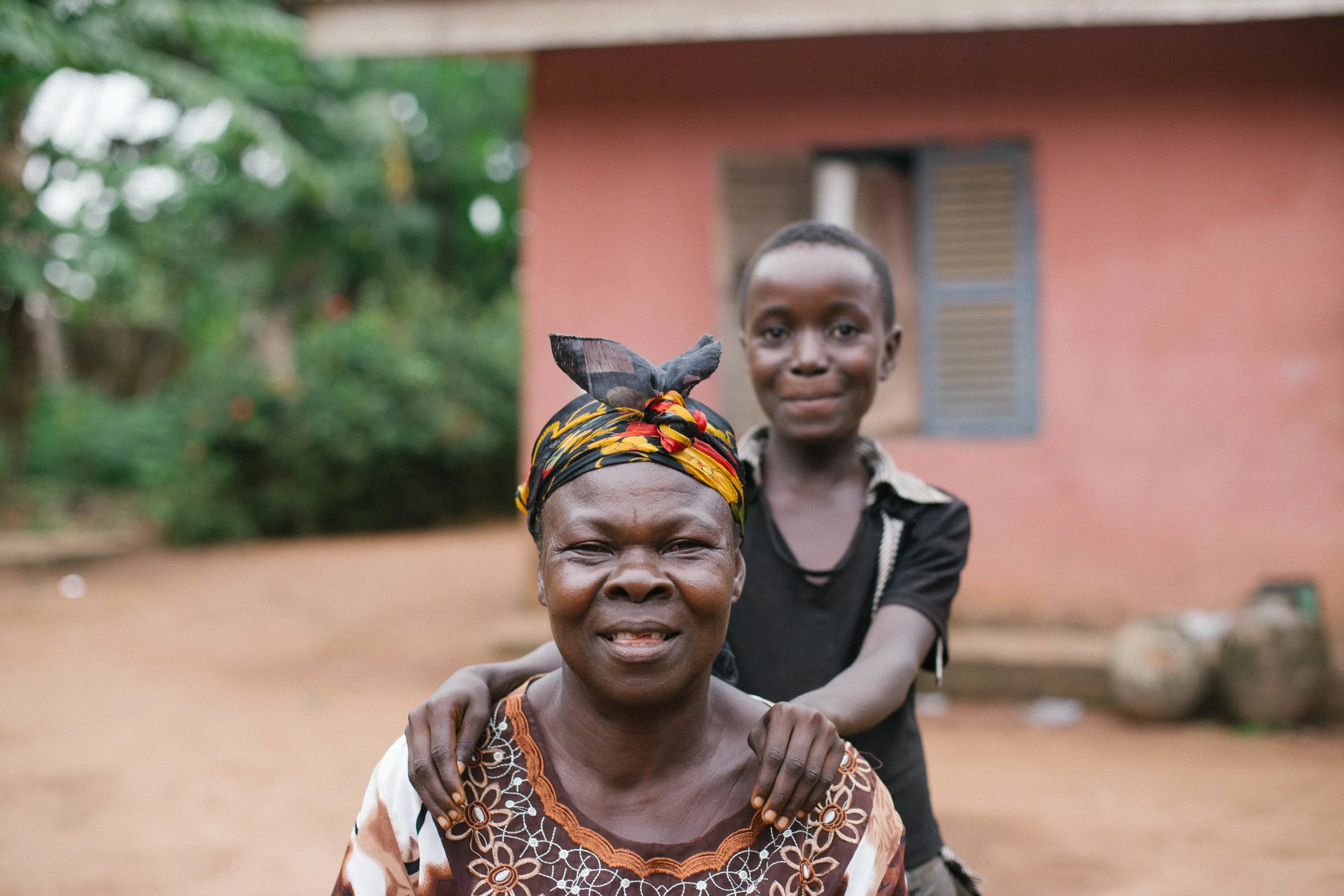 Mother and daughter.