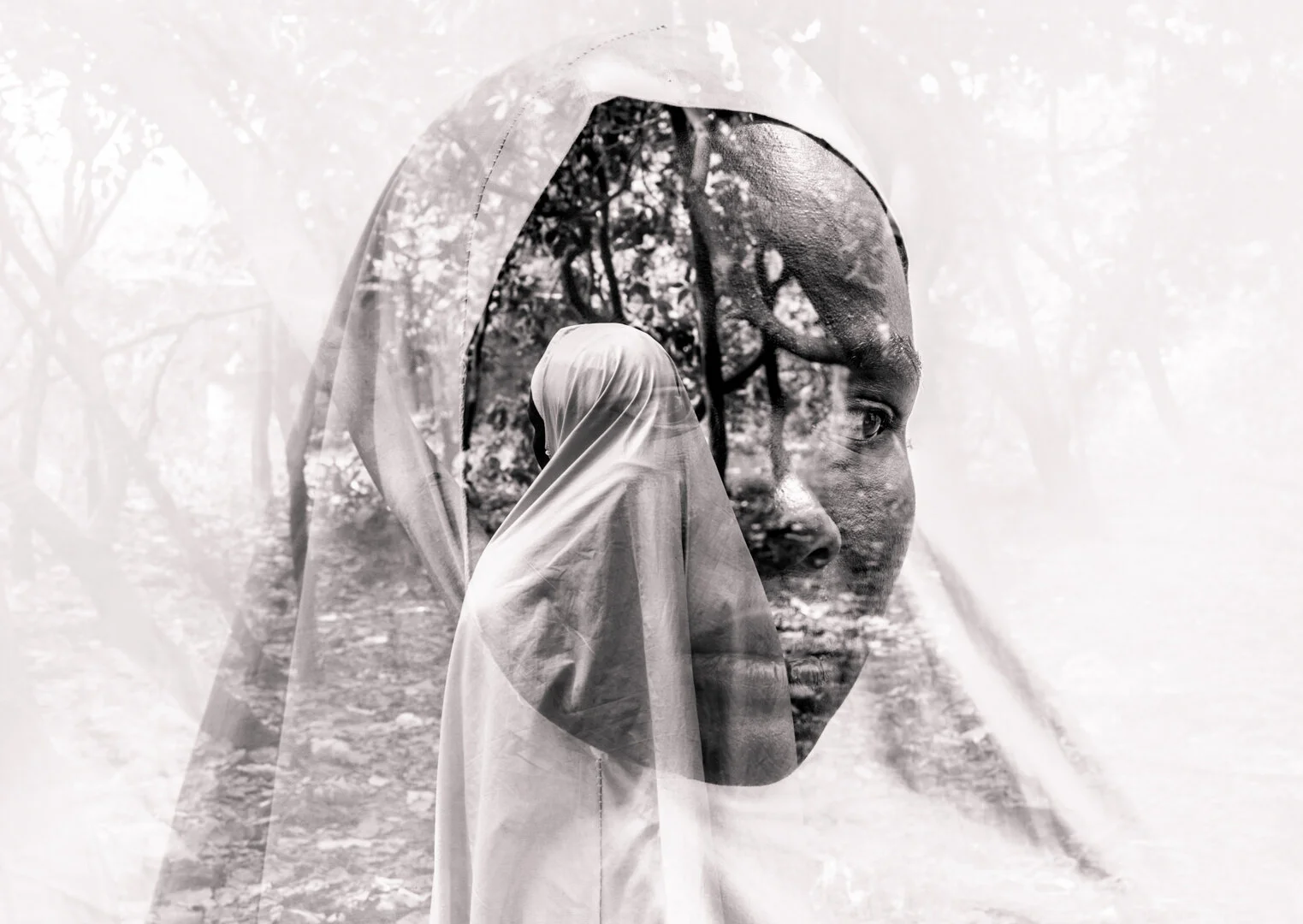 “I went through hell and I can’t get it out of my head”. Hajara Abubakar, 24. Borno, Nigeria.