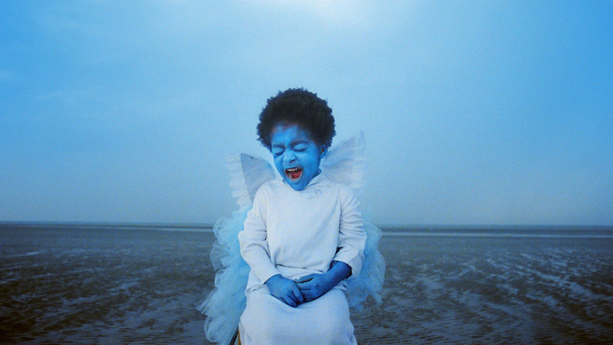 Still from Rebirth is Necessary, Jenn Nkiru, 2017