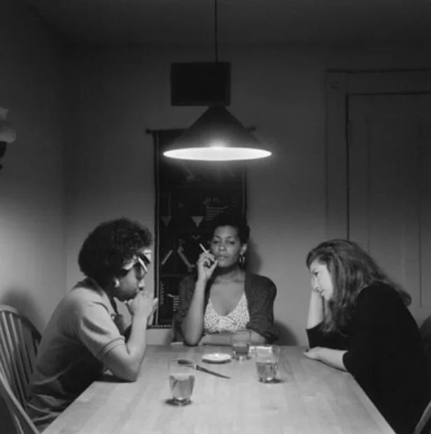 Photos from  The Kitchen Table Series  (1990) by Carrie Mae Weems