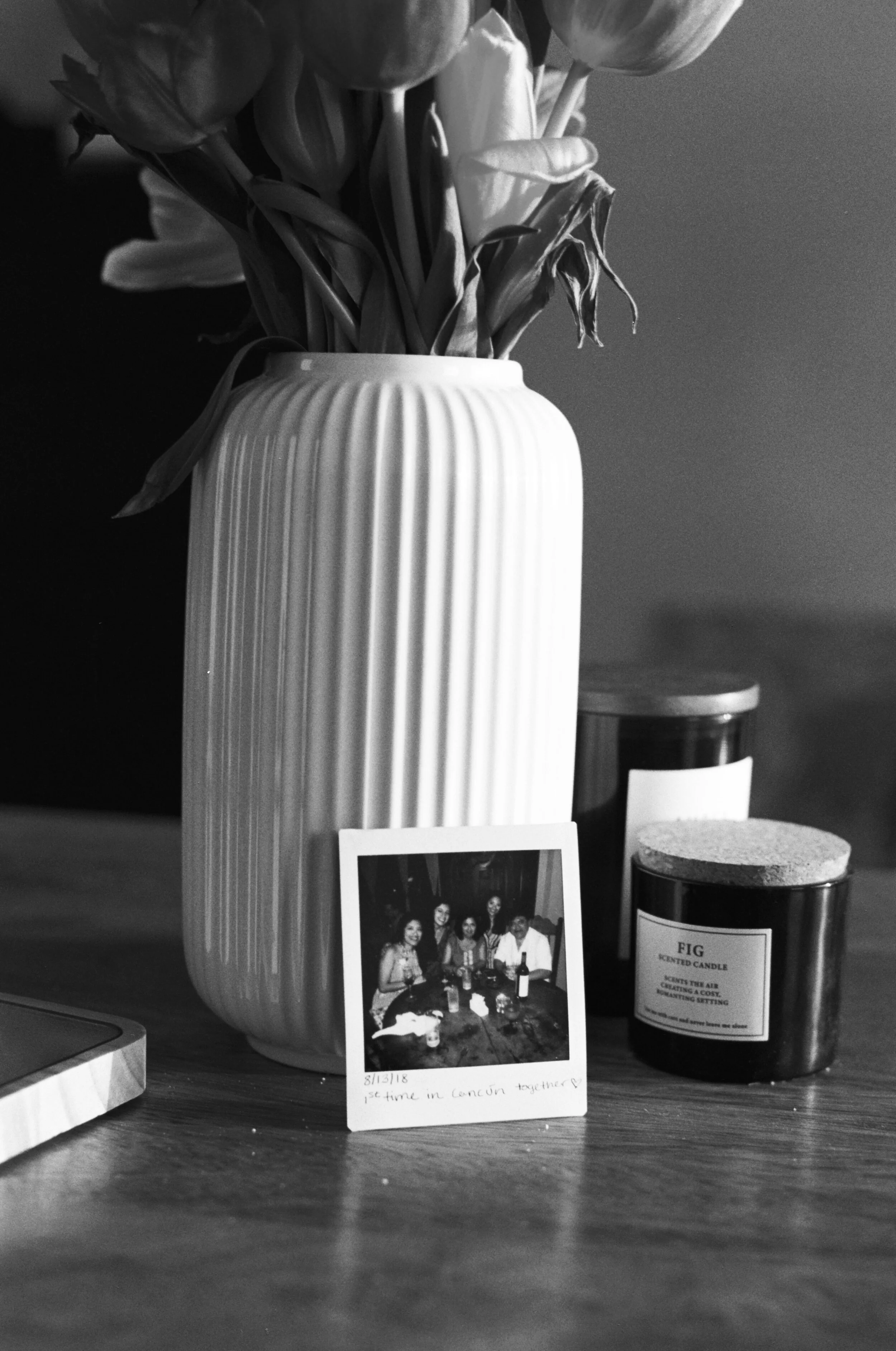 Brianna keeps Polaroids of her family tucked into notebooks and next to journal entries. Images of her with her sisters, her with her parents. The photos radiate a warmth and closeness between them.&nbsp;