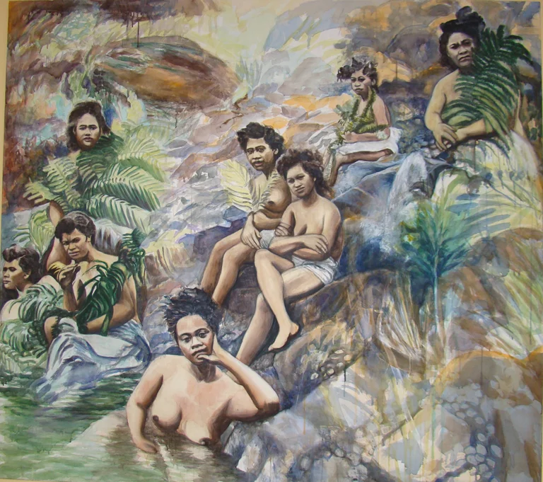 Hawai'ian Bathers