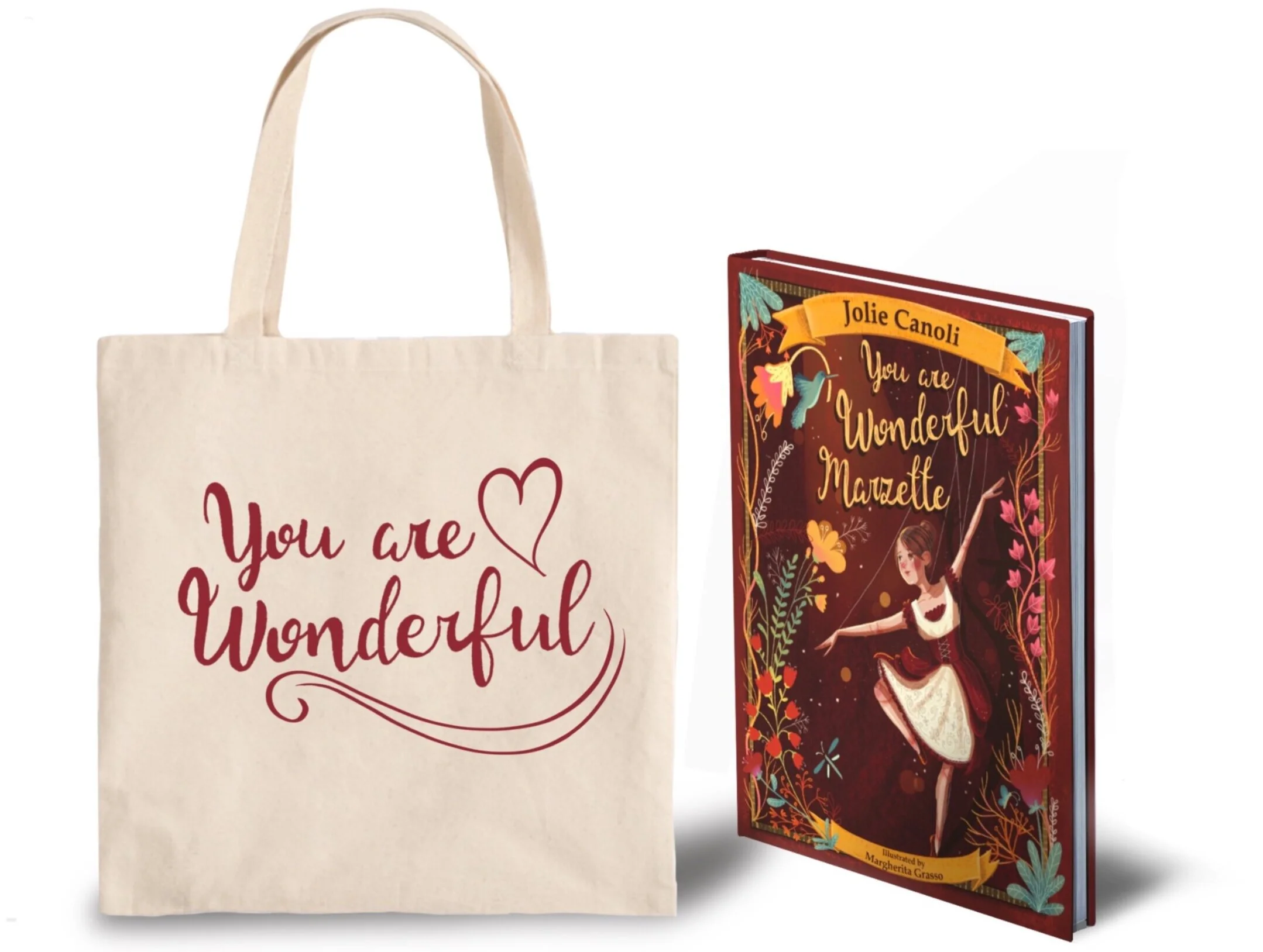 You Are Wonderful Book & Tote