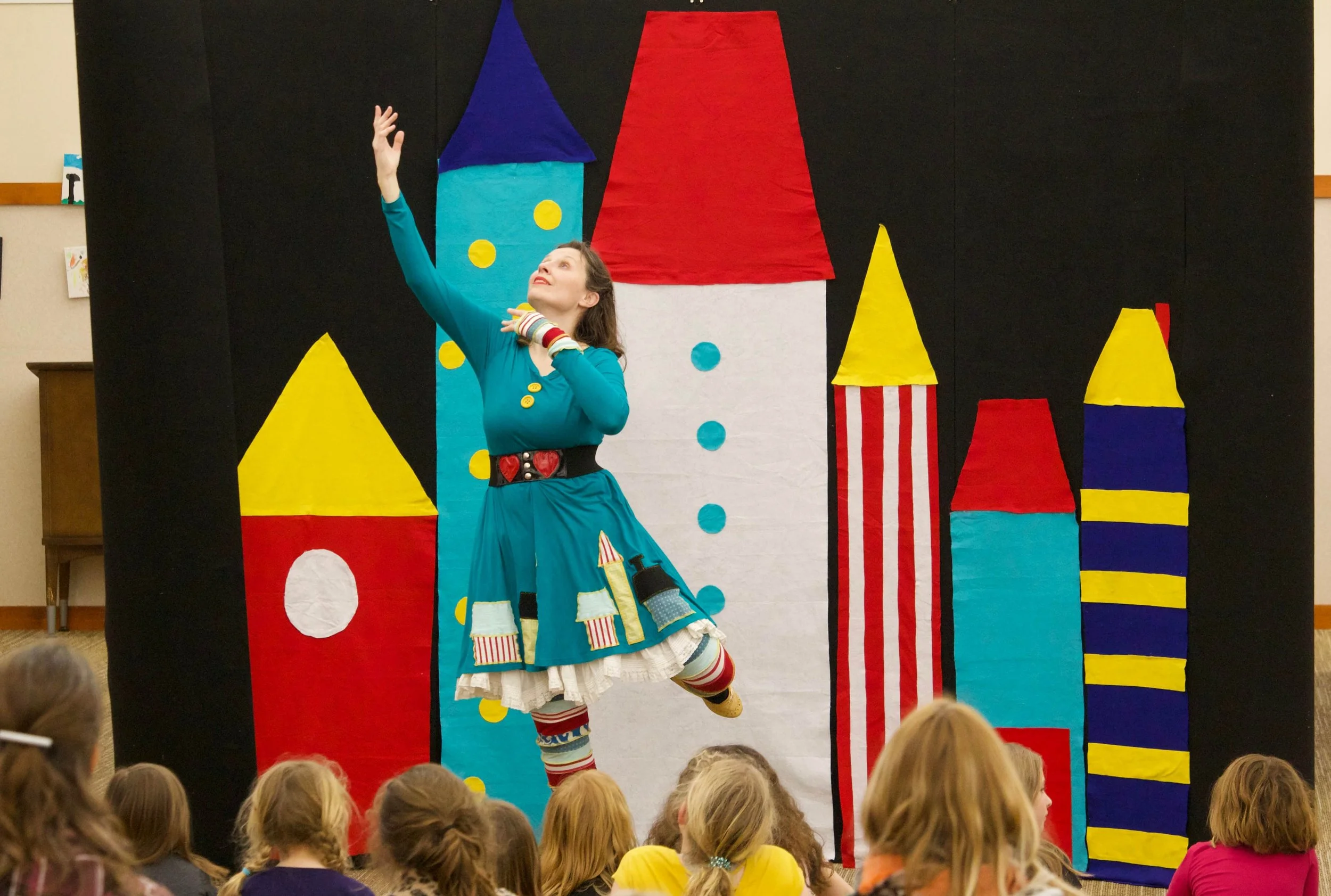 School Assemblies & Kids Entertainment — Jolie Canoli