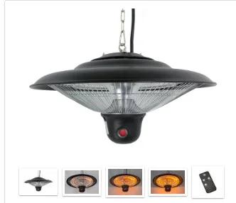 AZ 1500 watt Electric Gazebo Patio Heater in Black