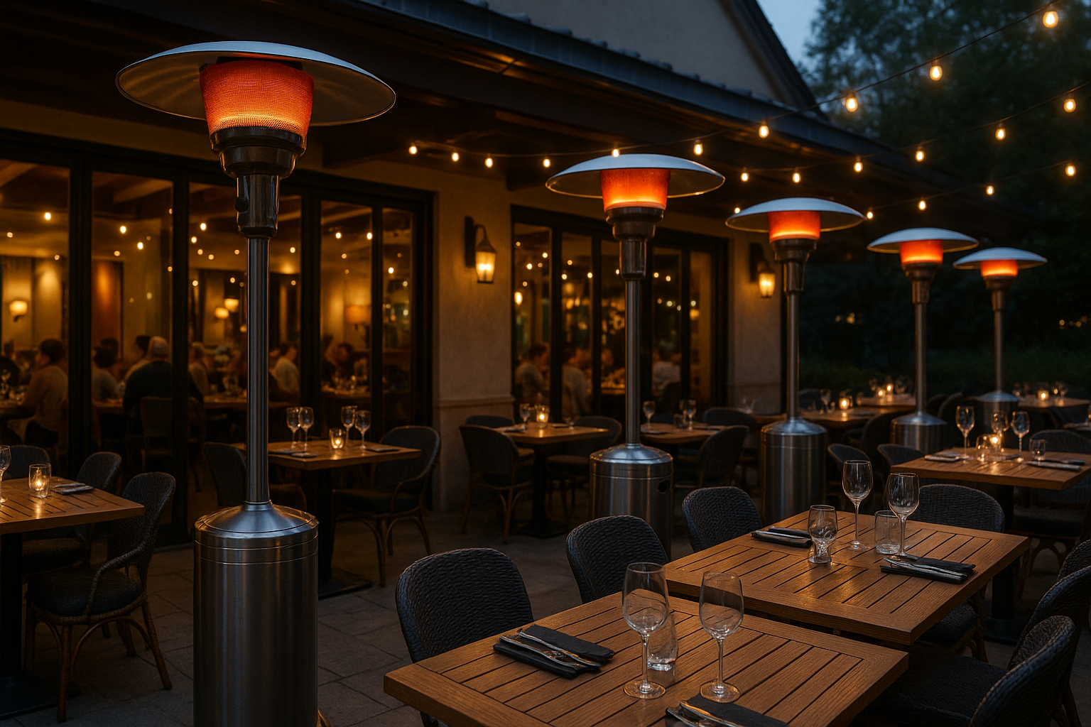 Gas vs Electric Patio Heaters: Which Is Better for Your Commercial Space?