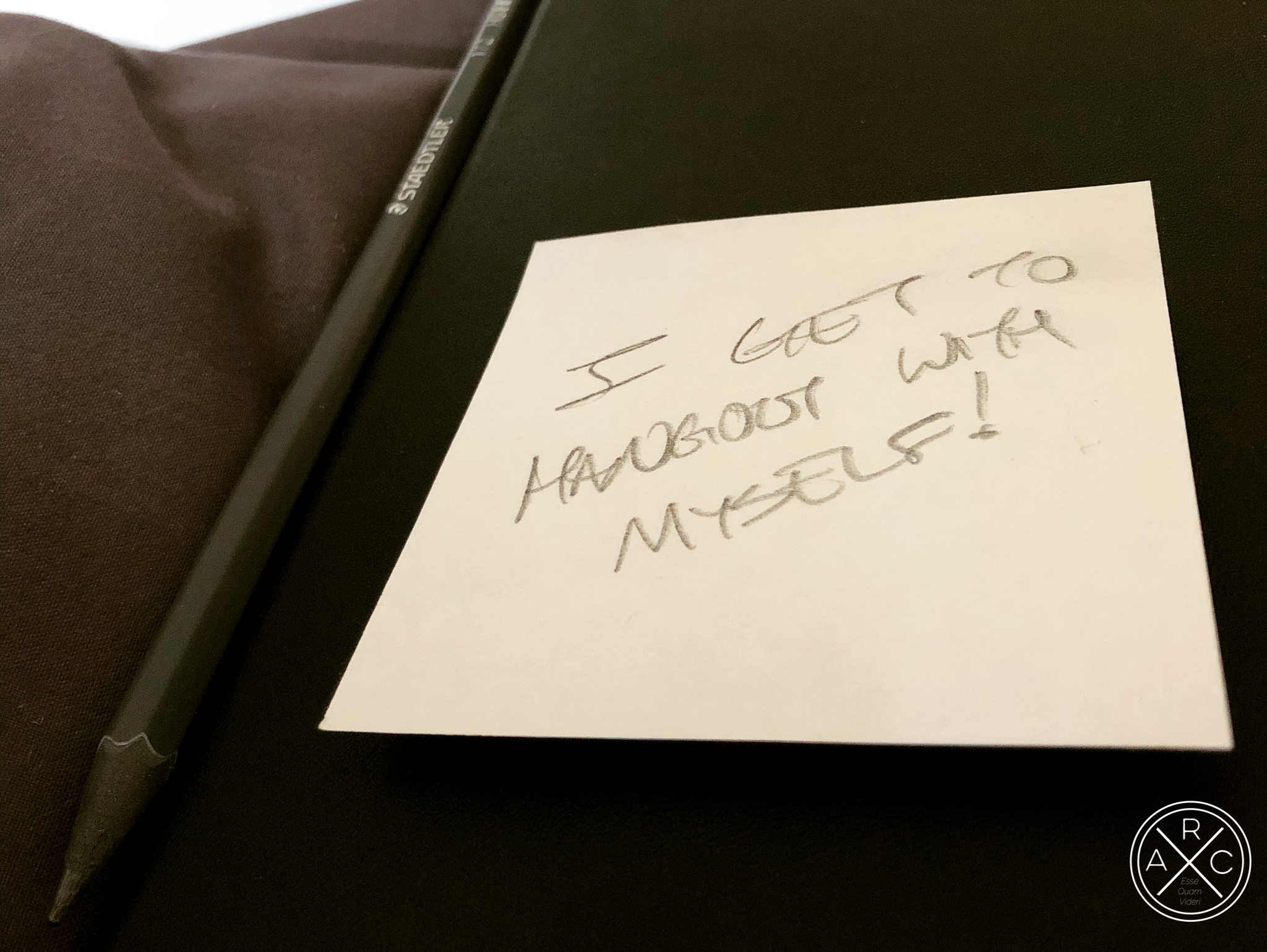 I get to hangout with myself