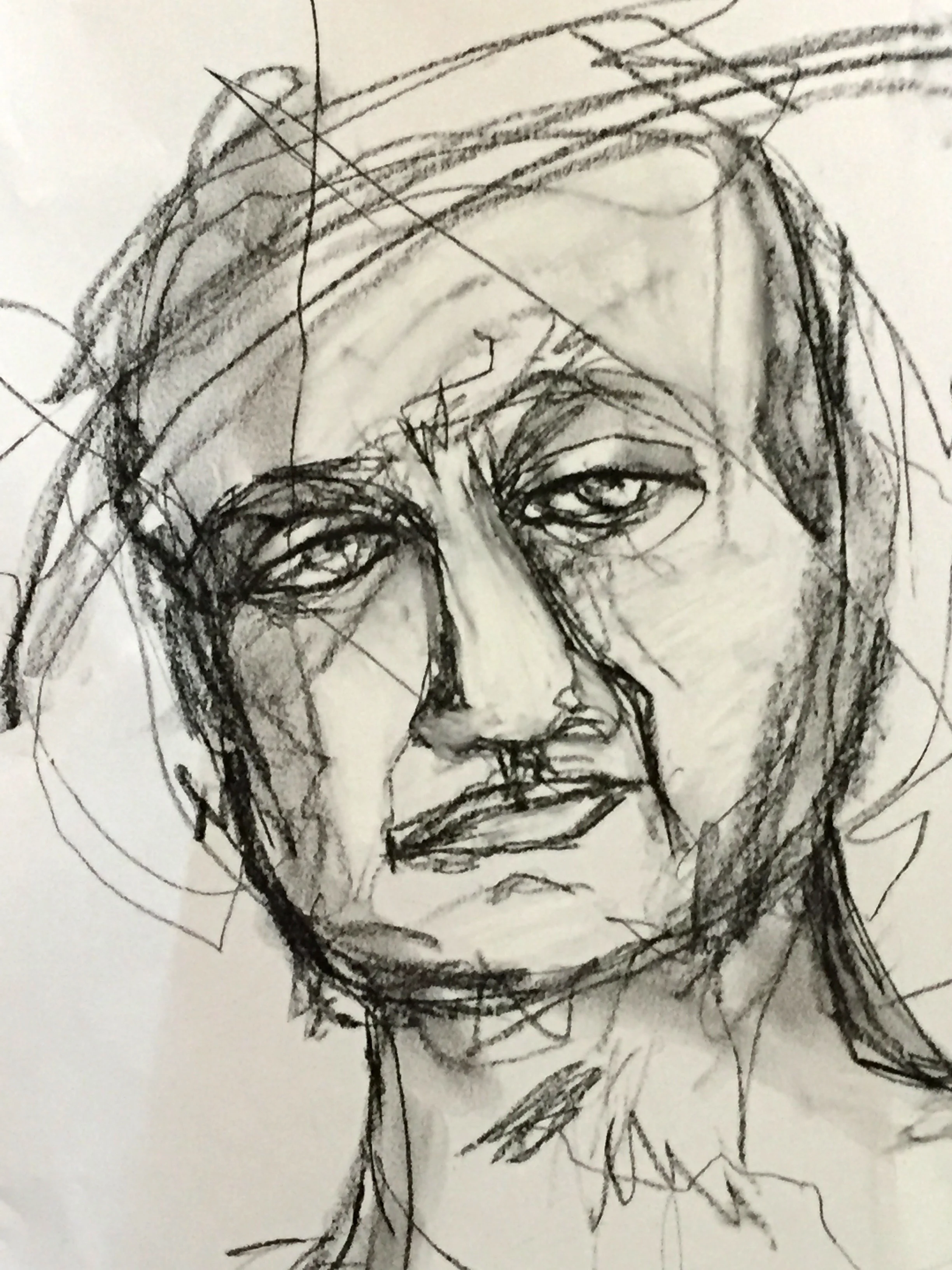STUDY graphite, paper