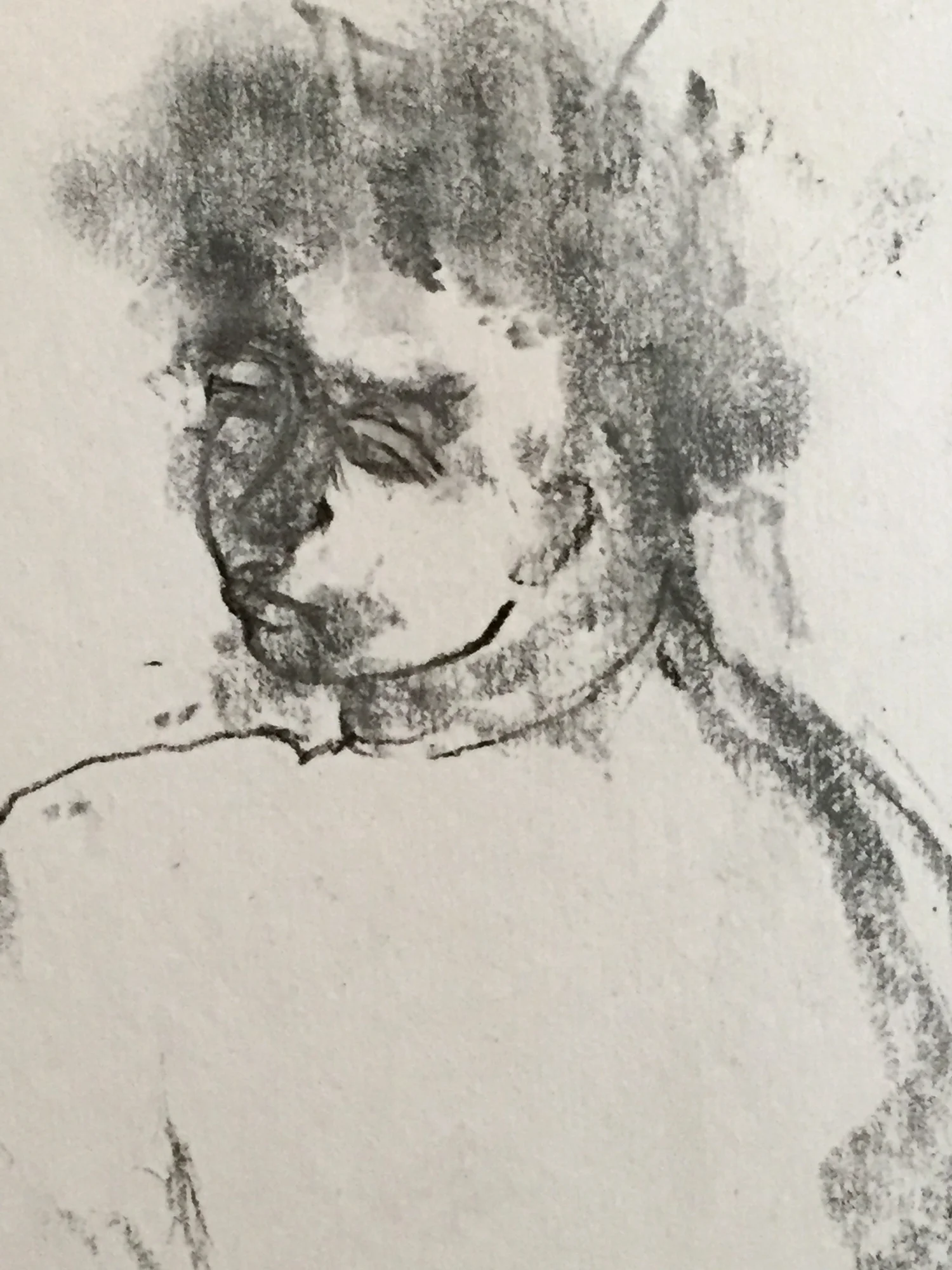 STUDY graphite, paper