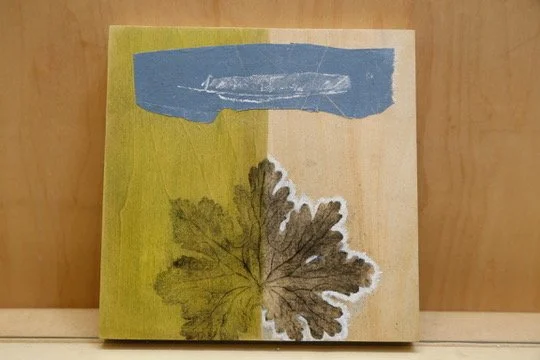 PAPER FEATHERS No. 6, 6" x 6"