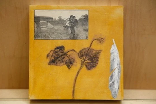 PAPER FEATHERS No. 2, 6"x6"