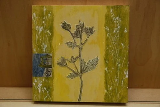 PAPER FEATHERS No. 3, 6" x 6"