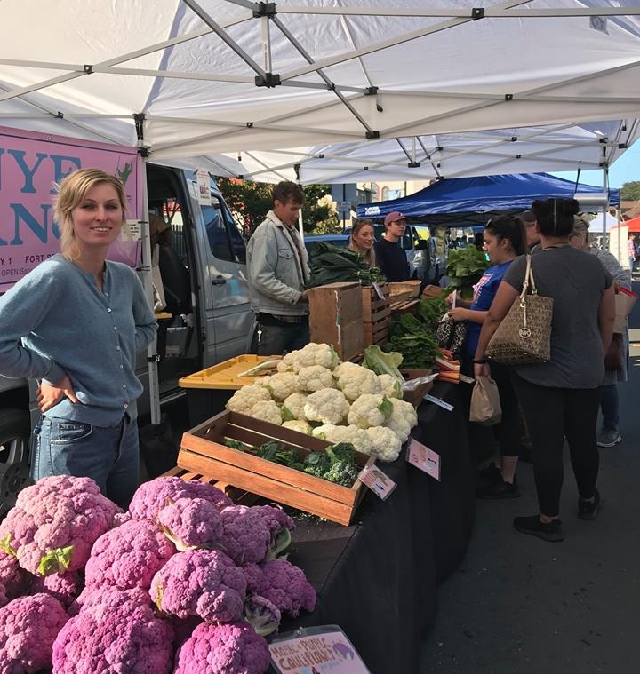 Nye Ranch at the Fort Bragg Farmers Market