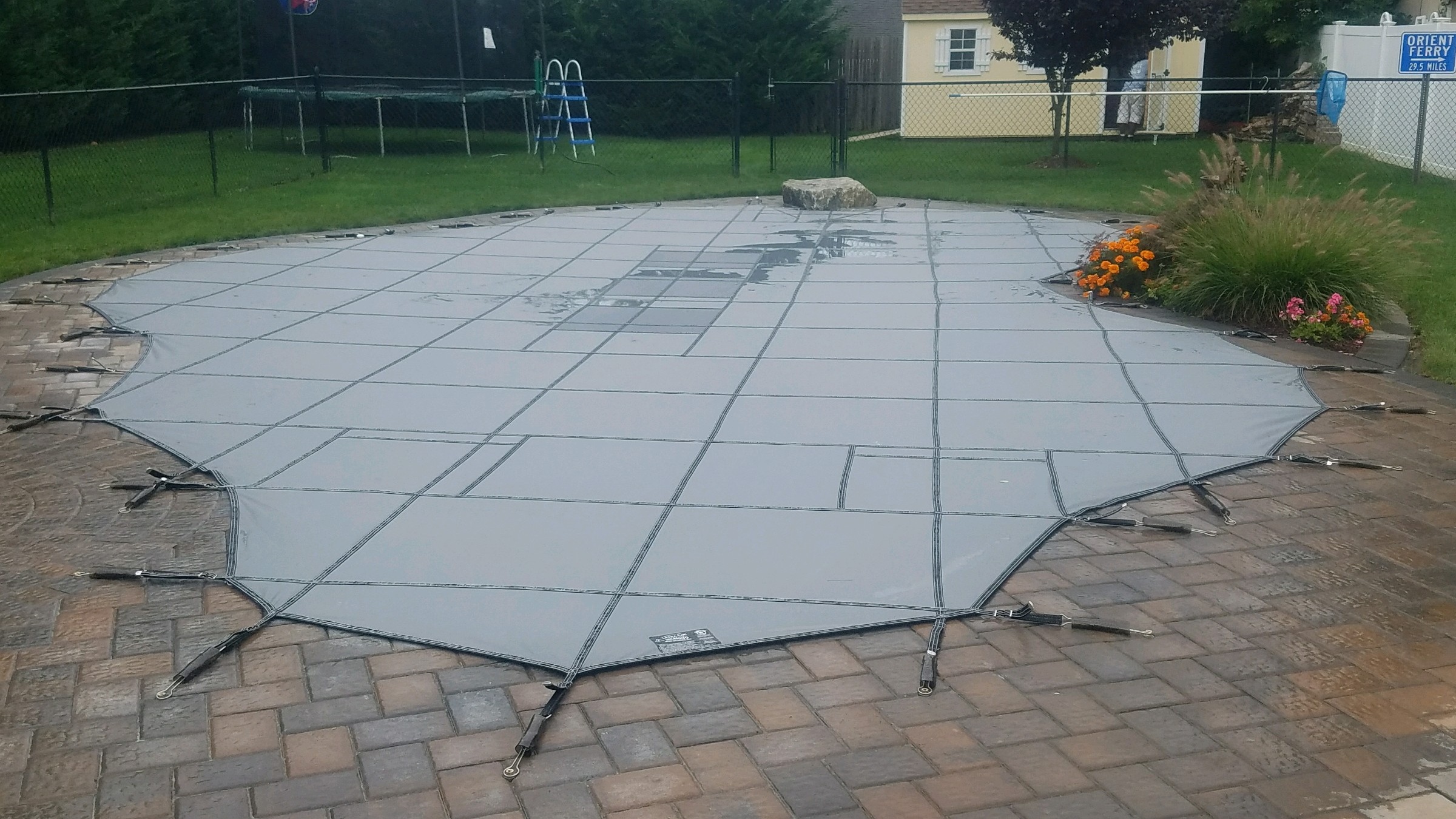 Grey Ultra Loc Solid with Drain Panels