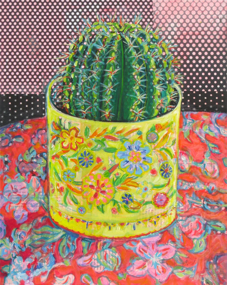 CACTUS IN THE GOLDEN TIN