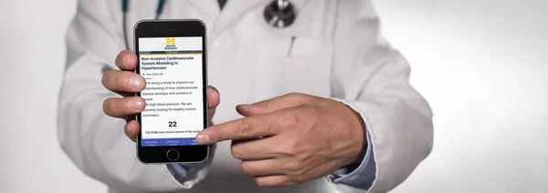 Square Logo on a mobile device
