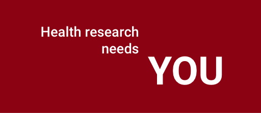 Health research needs you illustration