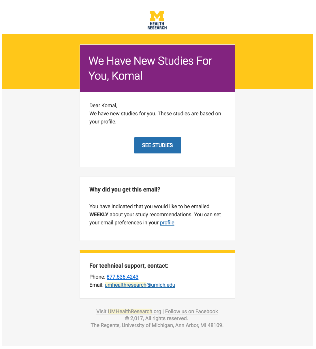 Square Logo in an email