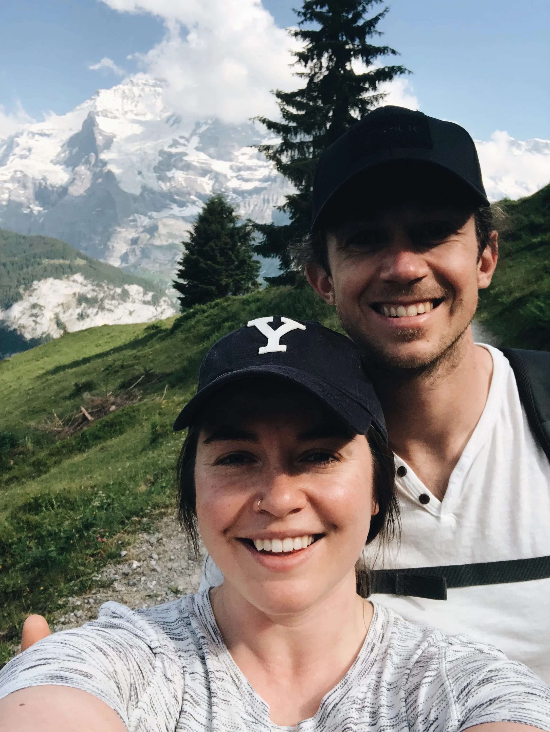 I’m smiling. But don’t be fooled. I was overwhelmed with the sights of these mountains.