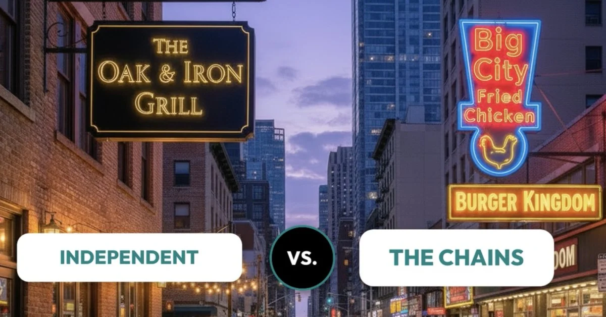 How Independent Restaurants Can Compete With Chains Online, and Win