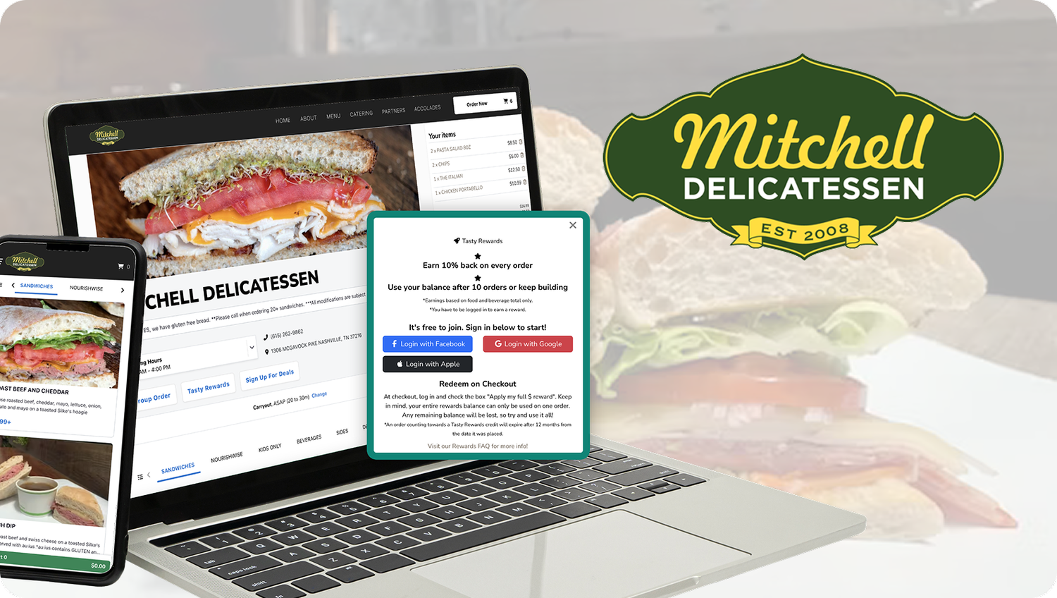 Mitchell Delicatessen screenshot