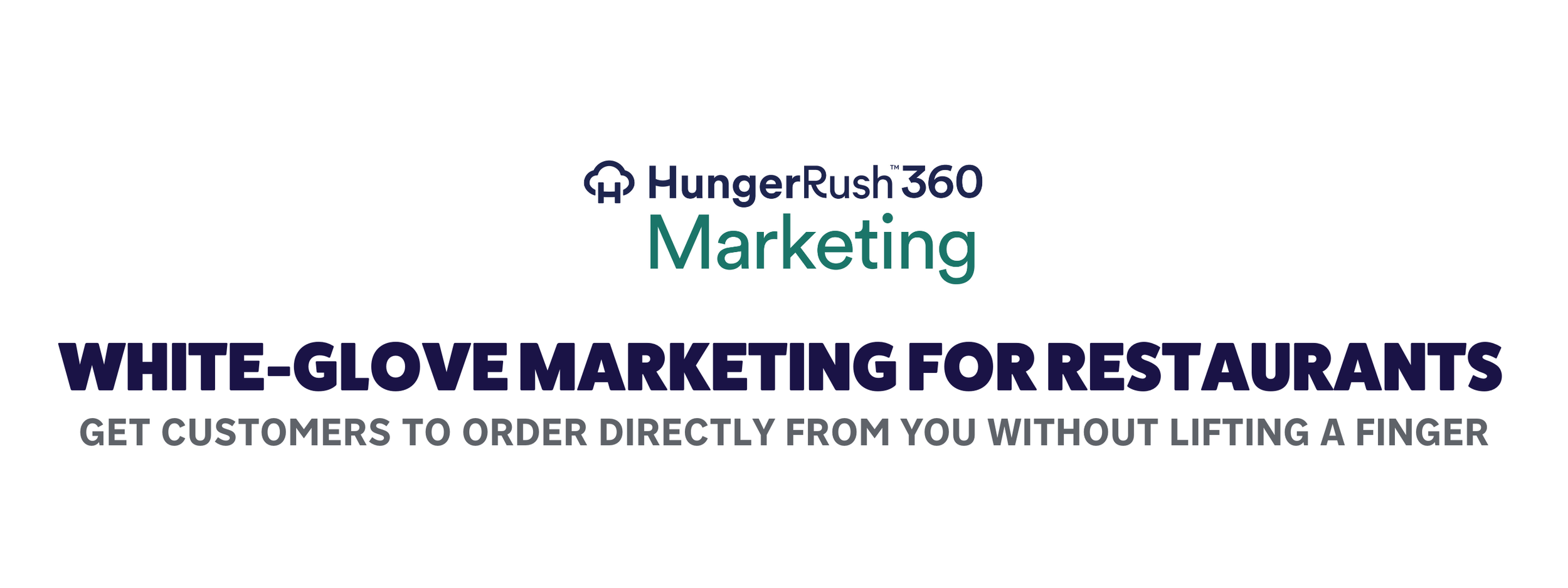 HungerRush 360 Marketing for Restaurants Mobile Text Messages & Email