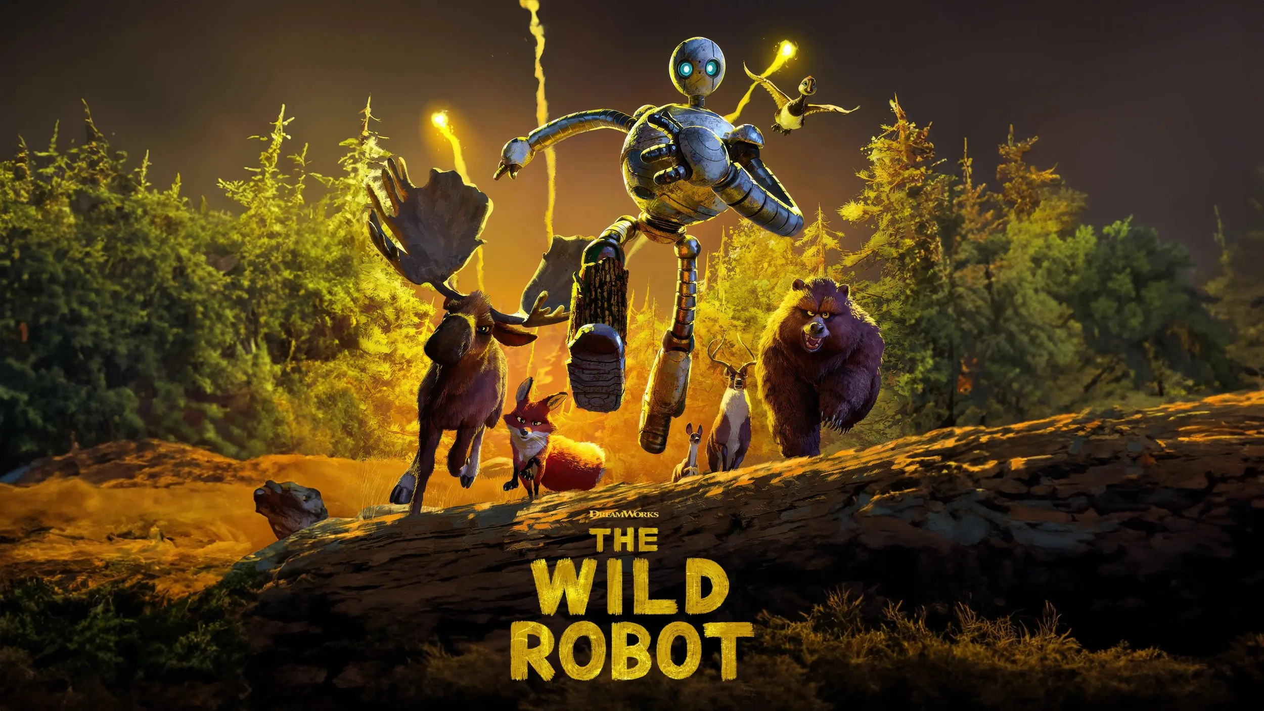 "The Wild Robot" Review: A Simple, yet Heartful Adventure about Parenthood and Belonging