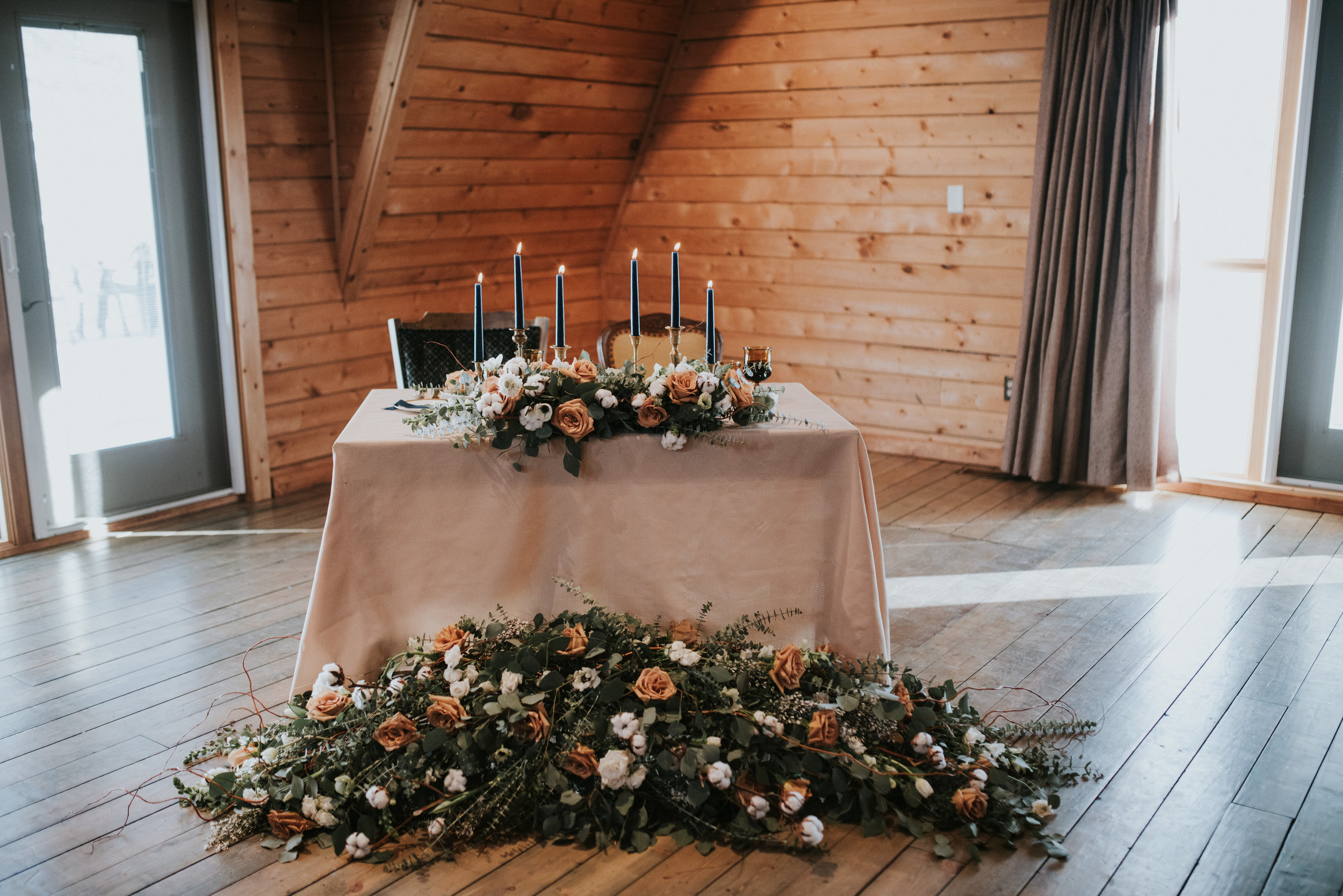 calgary wedding inspiration floral arrangement