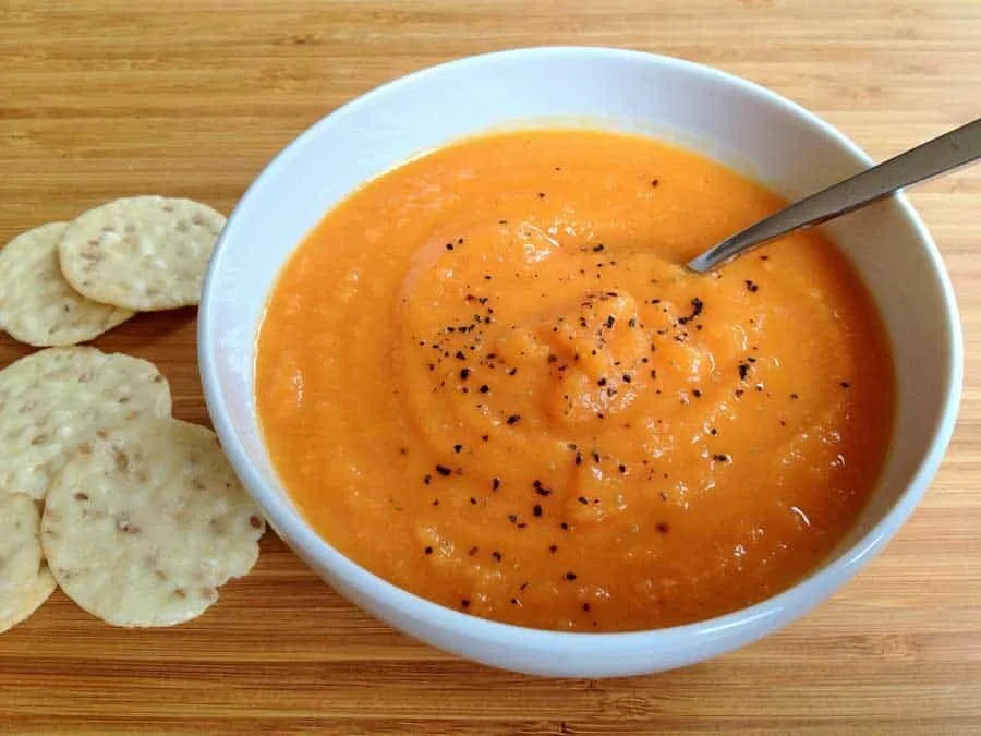 Slow Cooker Sweet Potato Carrot Soup