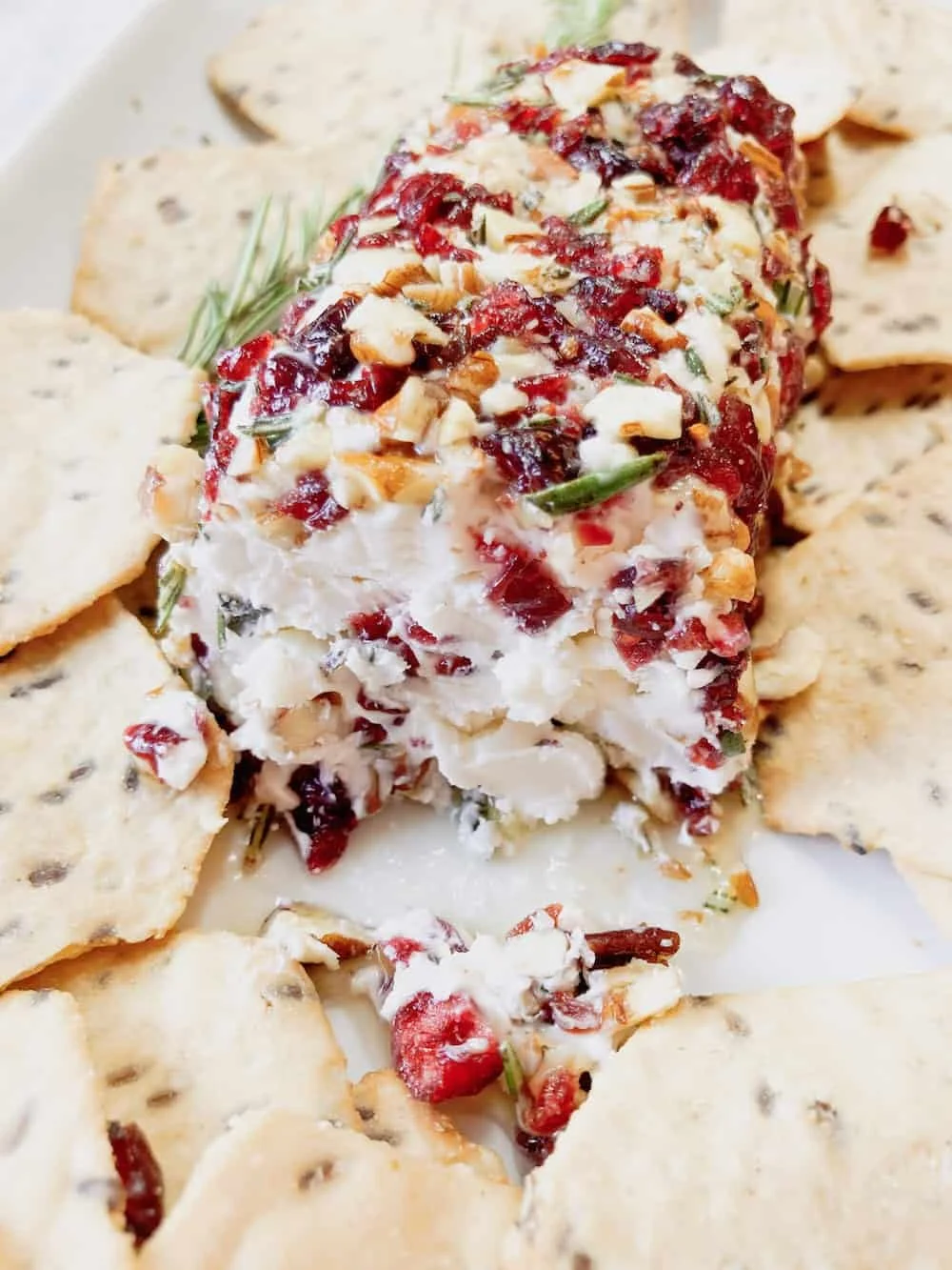 Festive Goat Cheese Log