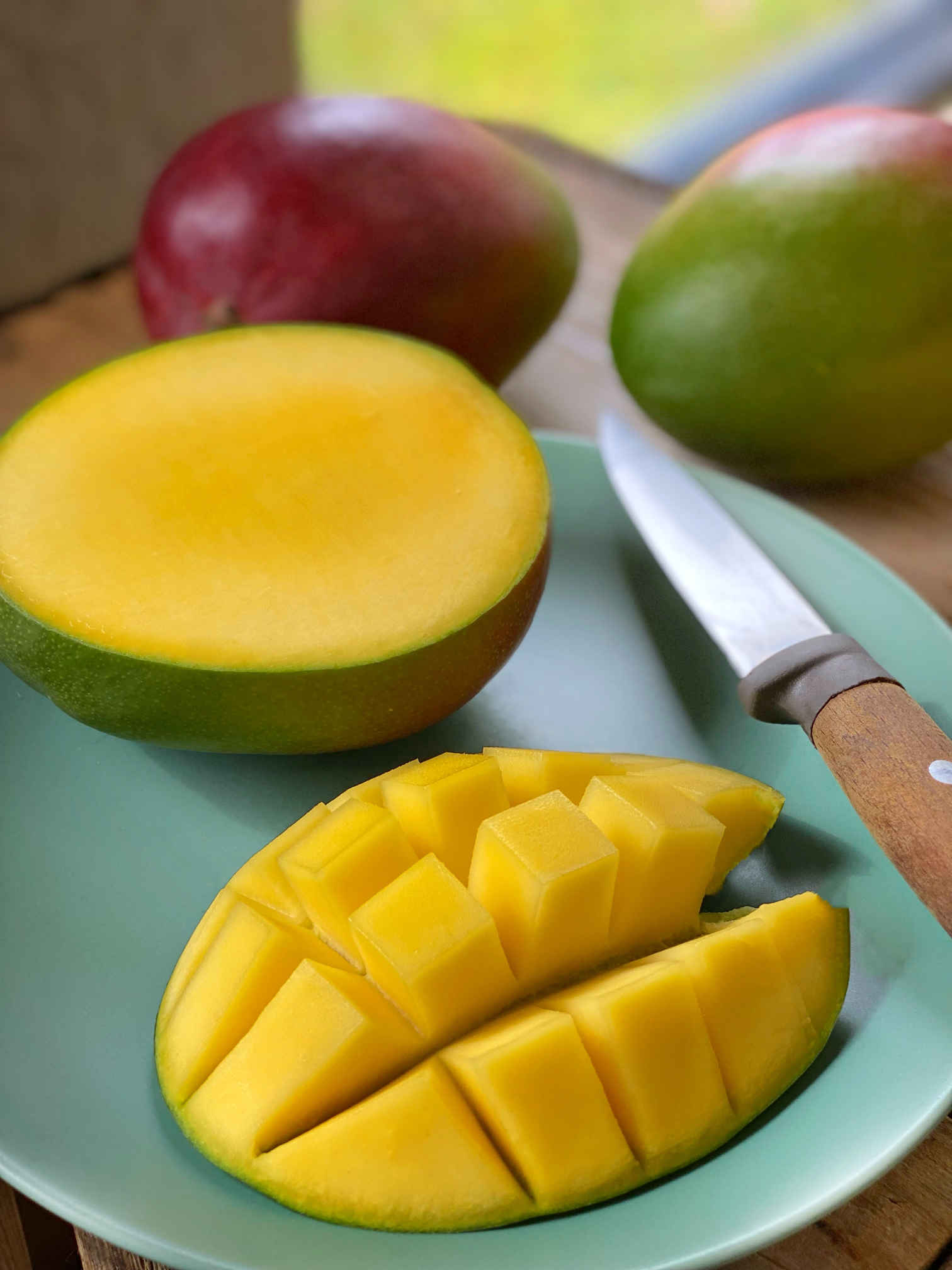 How To Cut A Mango, Plus A Recipe For Sweet Mango Butter!