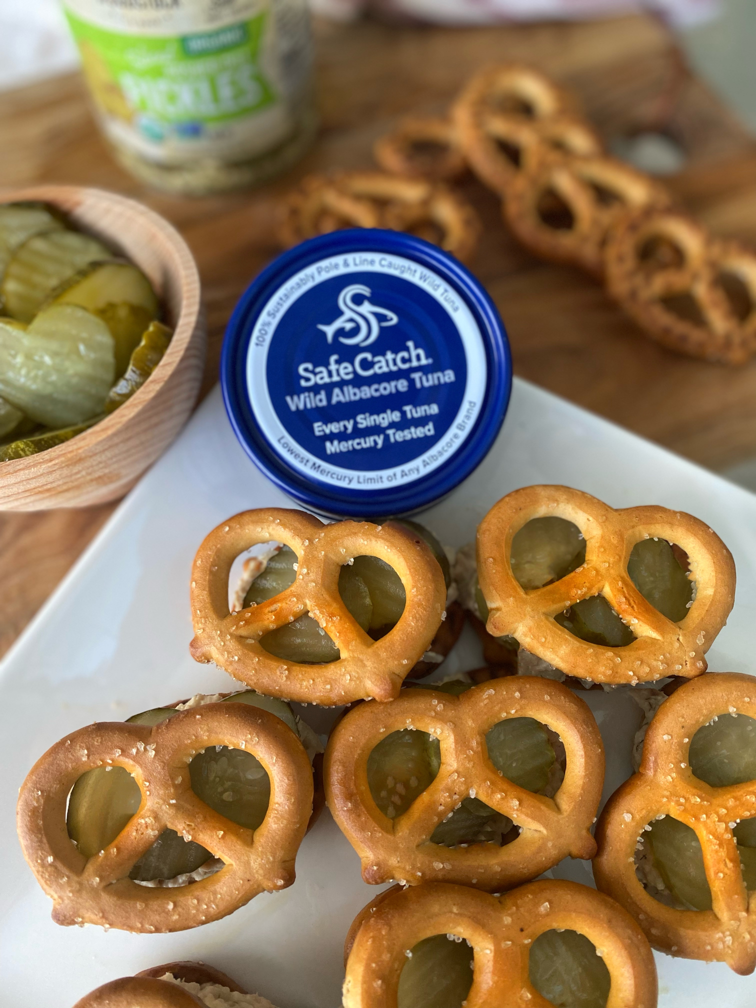Safe Canned Tuna &amp; A Fun Recipe For Tuna Pickle Pretzels!