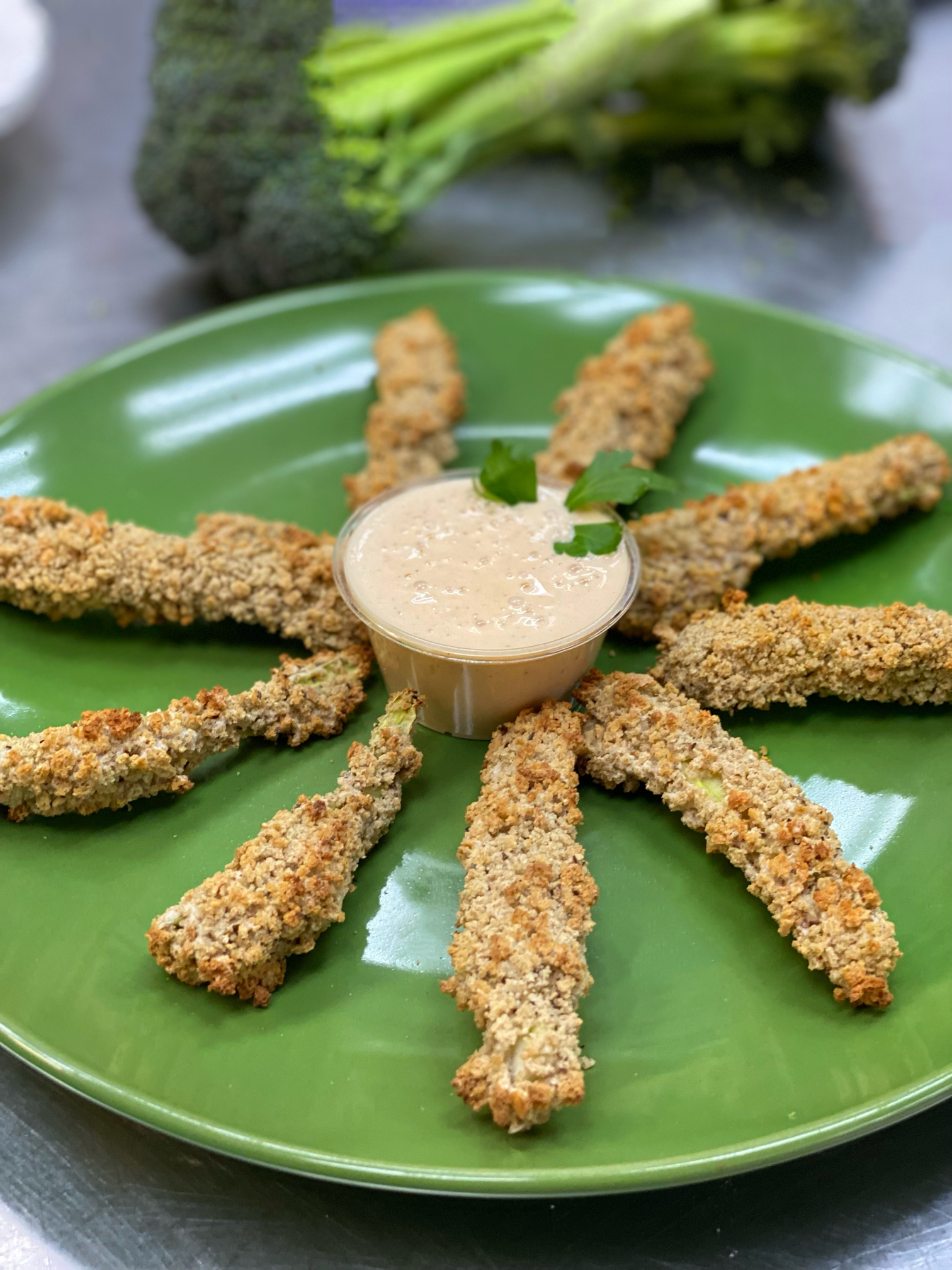 Broccoli Stem Fries!