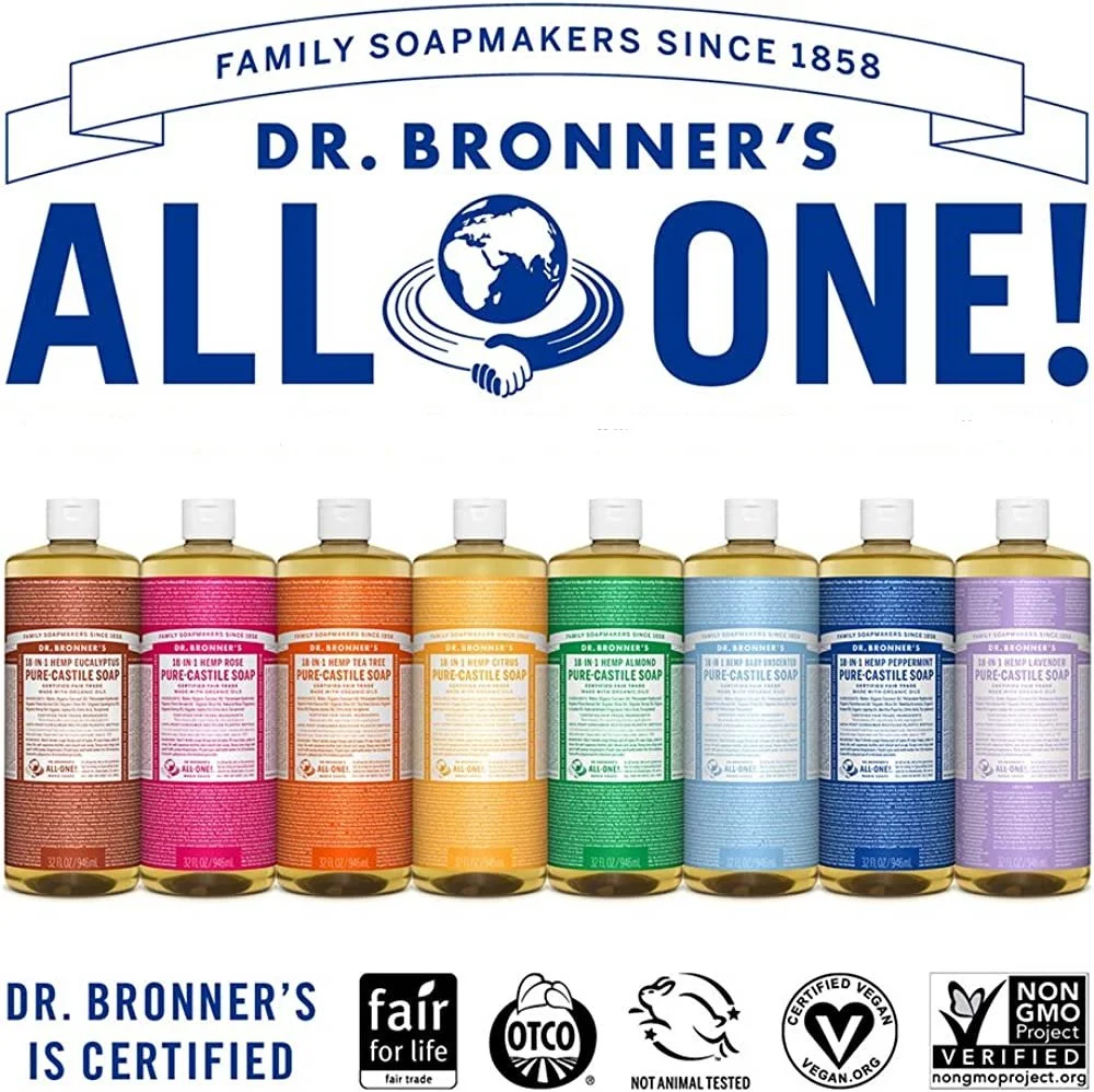 How To Make Your Own Dr. Bronner's Soap Scent!
