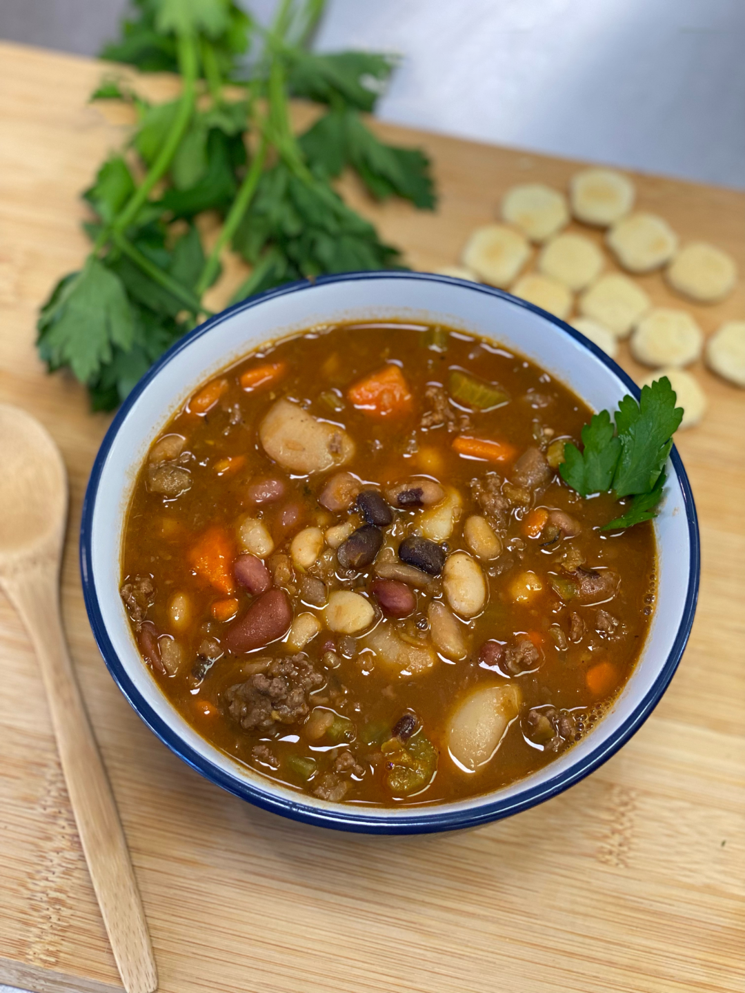 Easy 13 Bean &amp; Beef Chili!