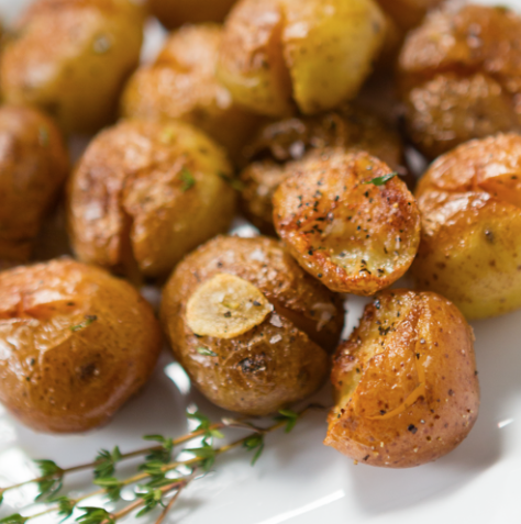 GOOD EATS: Cracked Potatoes 