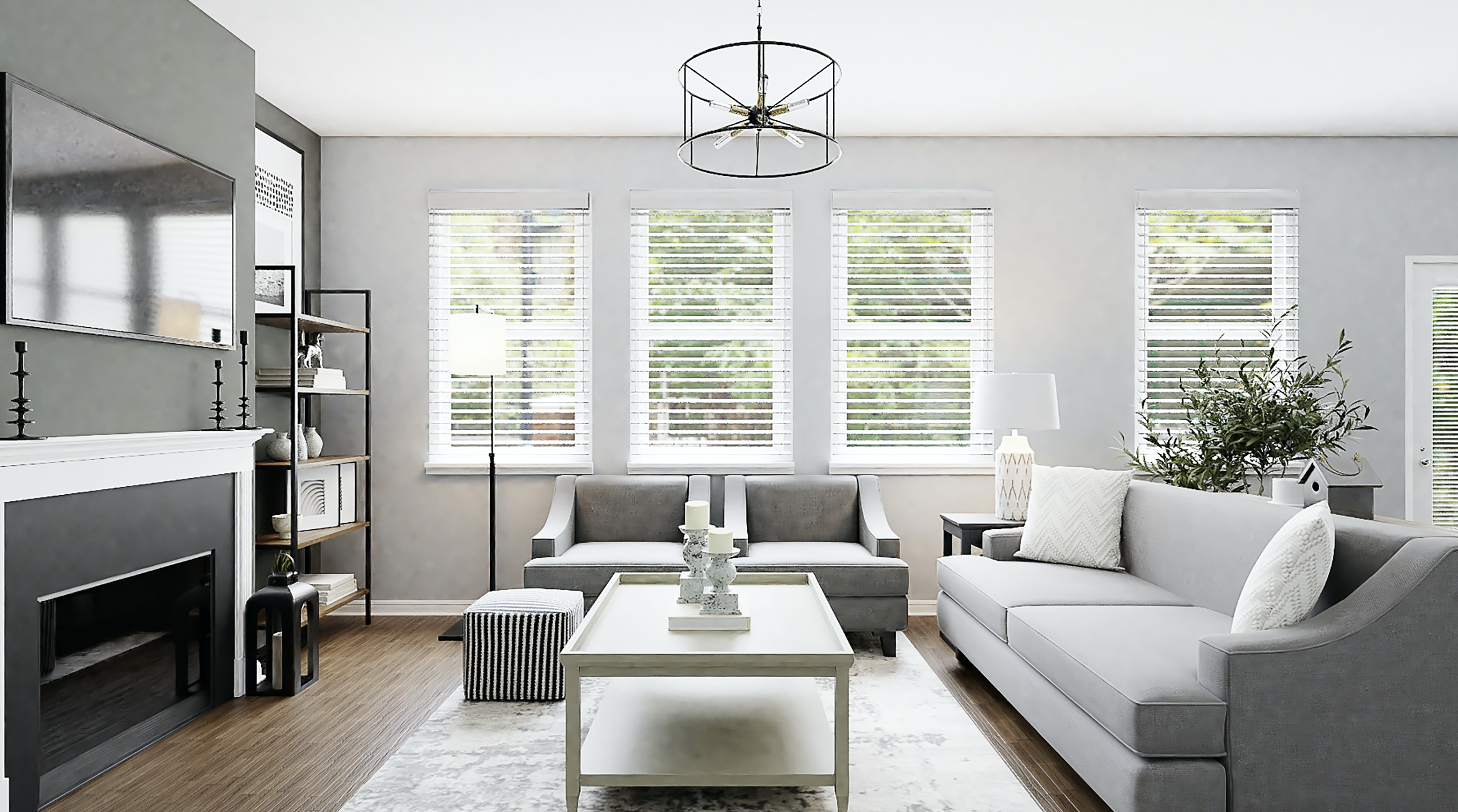 interior of home showing living room