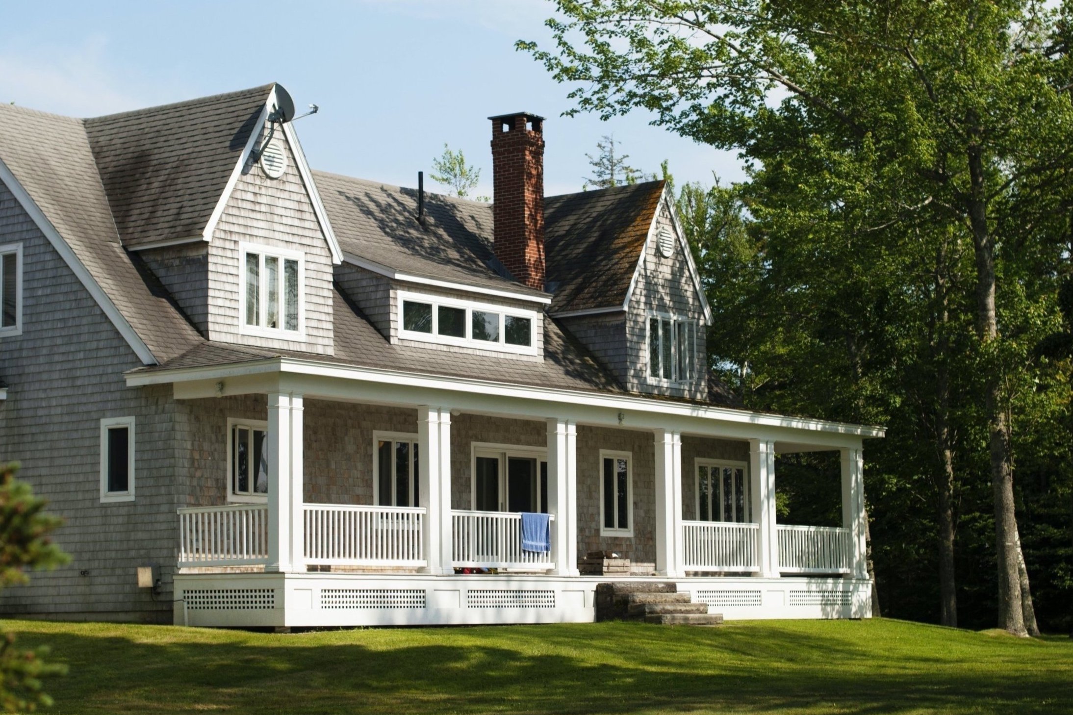 exterior photo of a home in rural Bismarck ND