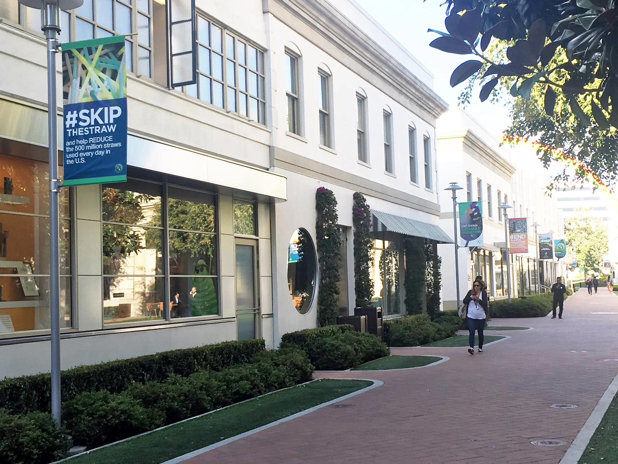 Client: Luck Design Production for all banners used at Sony Earth Day 2018