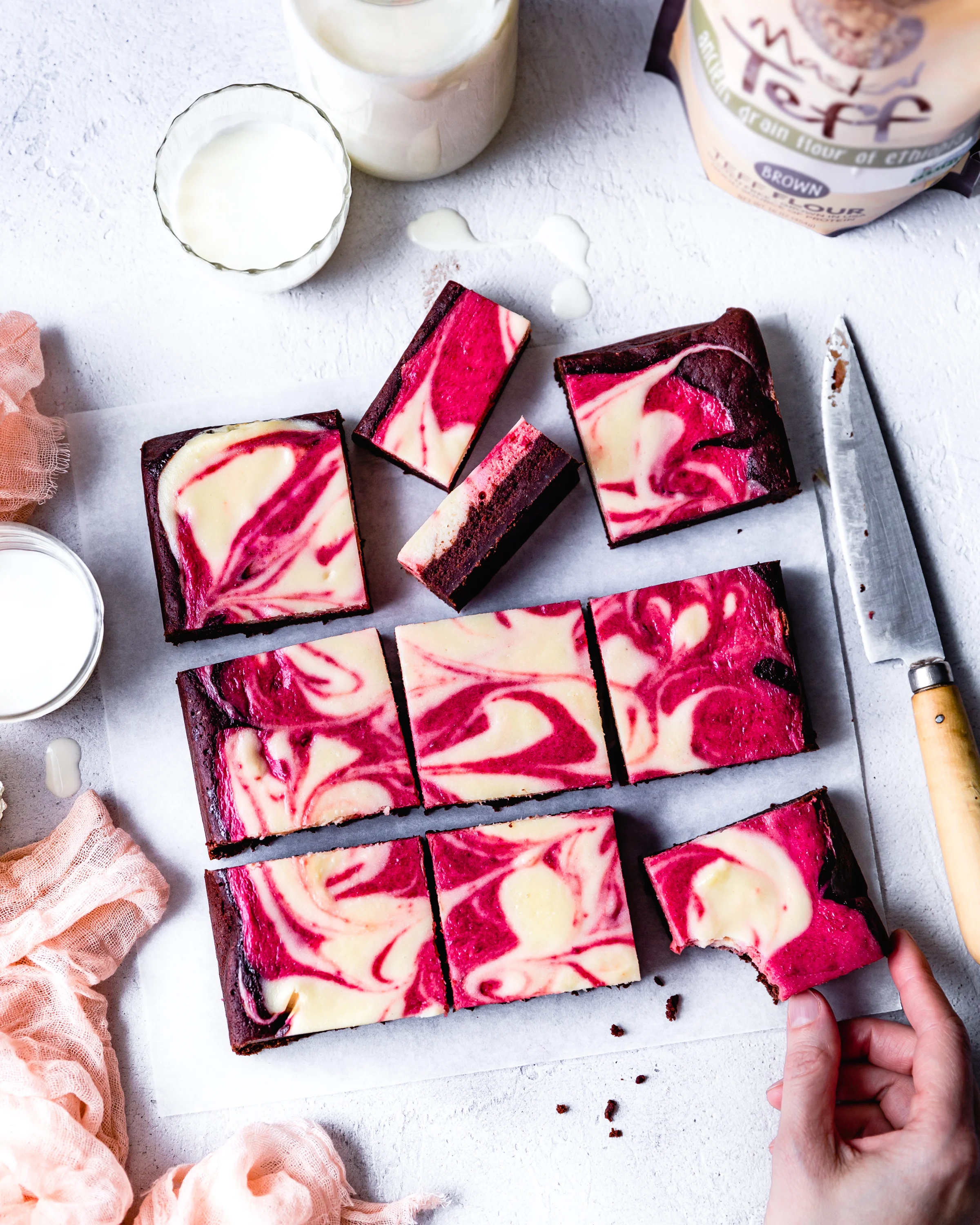 Gluten-Free Red Velvet Cheesecake Swirl Brownies | Alanna Taylor-Tobin.jpg