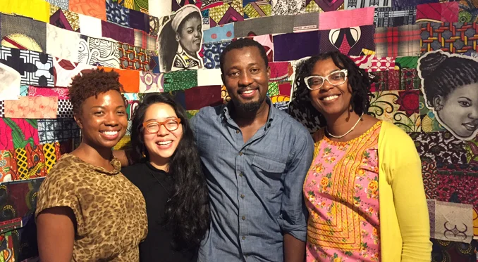 Site visit to the Laundromat Project at Kelly Street Collaborative in the Bronx