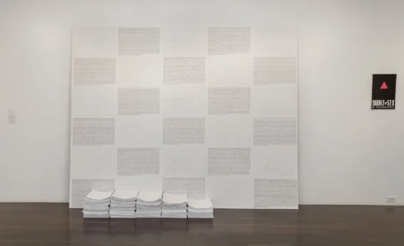 Installation view of VOICE = SURVIVAL at the 8th Floor gallery