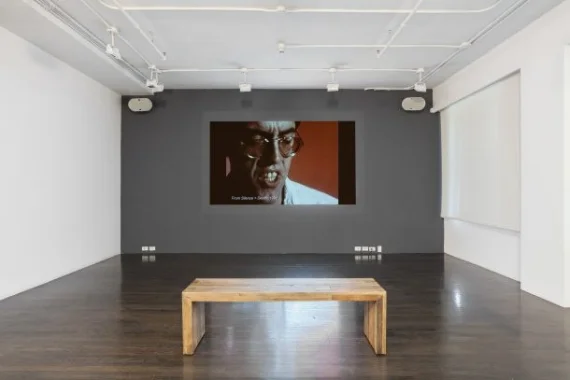 Installation view of “VOICE = SURVIVAL” at The 8th Floor (Courtesy of the artists and The 8th Floor, New York)