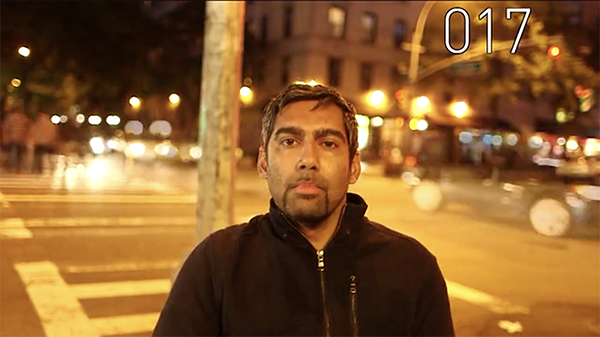 Still featuring Da Silva in New York City, from his forthcoming documentary film When They Walk.