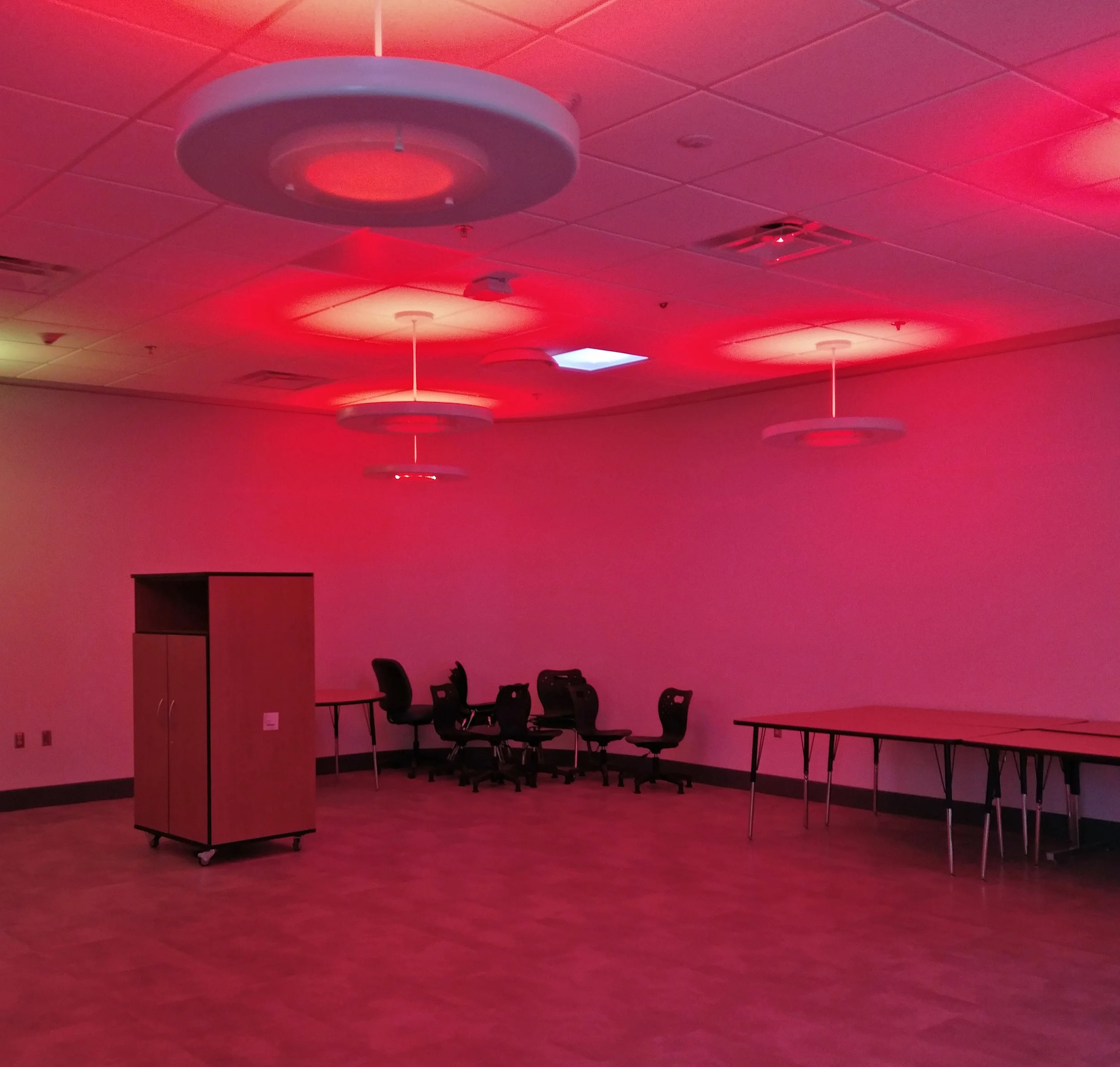 HVAC noise control in New Mexico school
