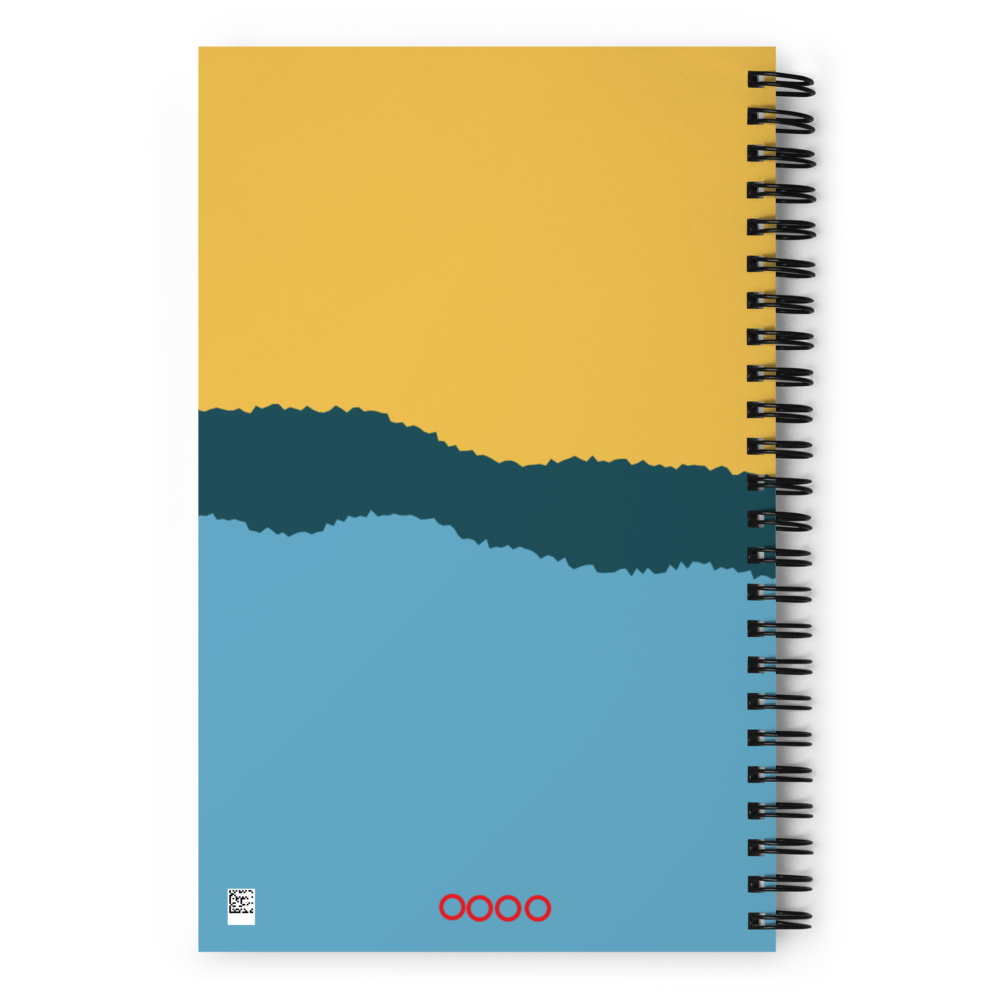 NMG Dotted Notebook - Spiral Growth - Novelist Music Group