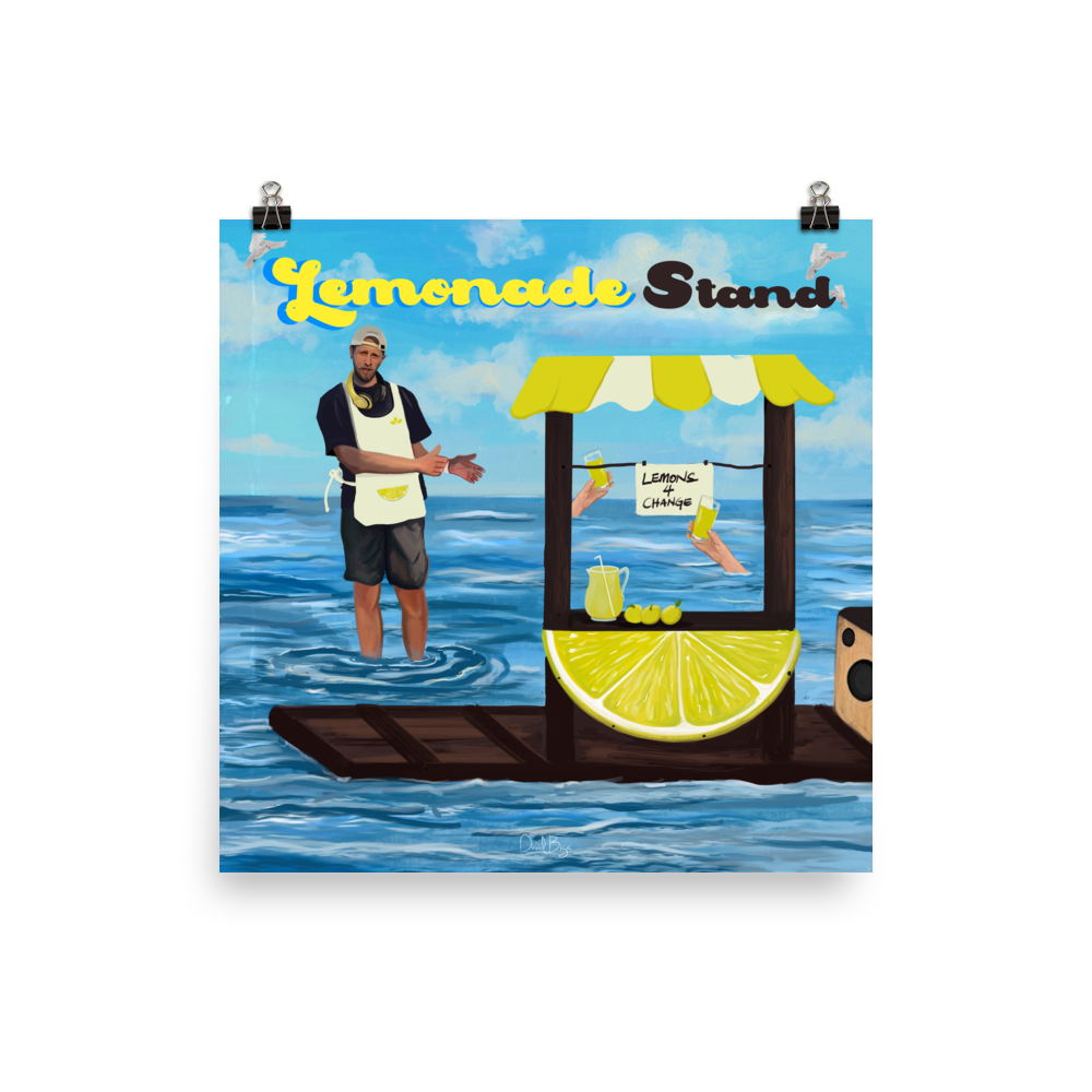Lemonade Stand Poster - Novelist Music Group