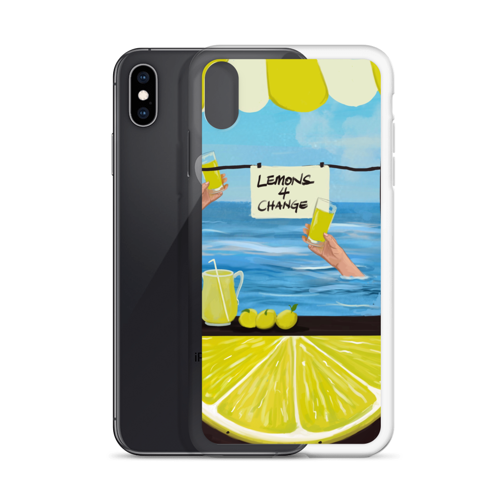 Lemons 4 Change - iPhone Case (all sizes) - Novelist Music Group