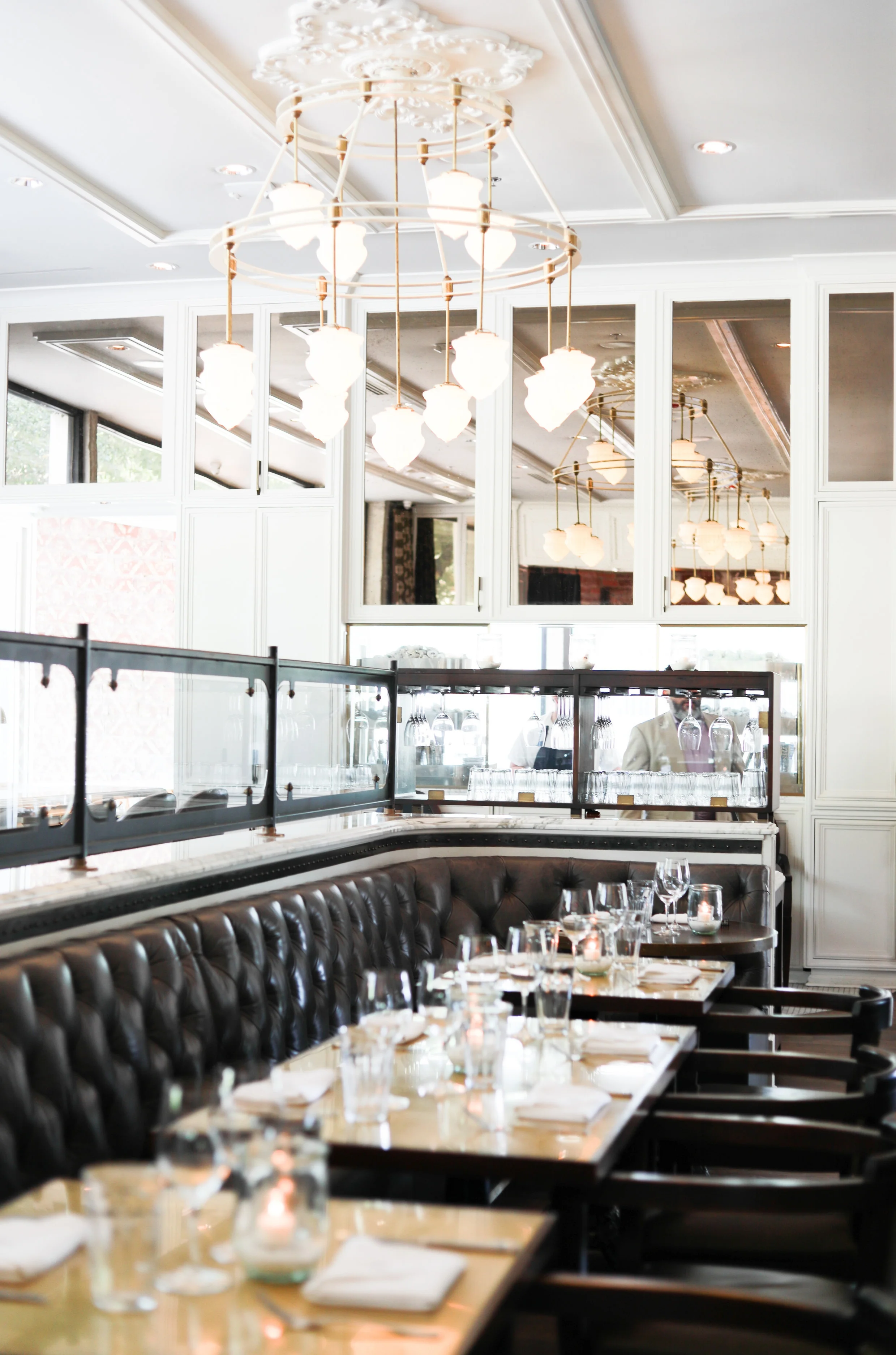 Interior dining space