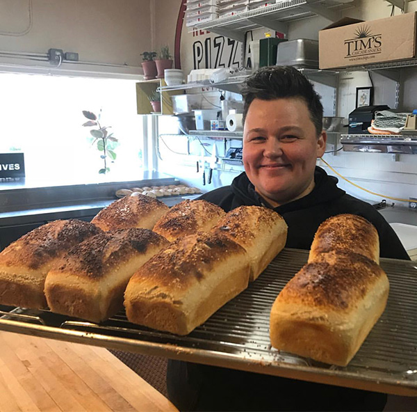 Red Sauce Pizza sourdough loaves